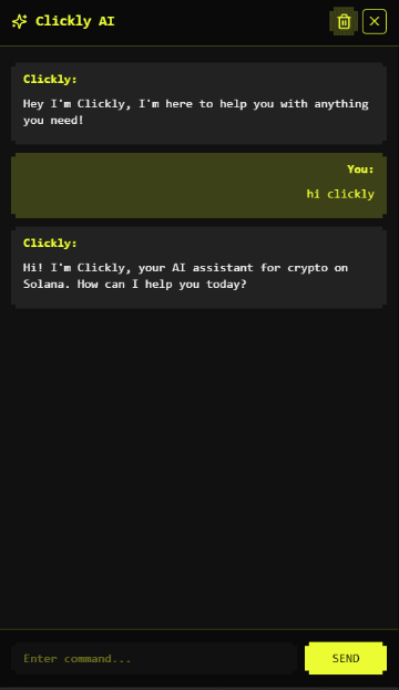 Clickly AI screenshot